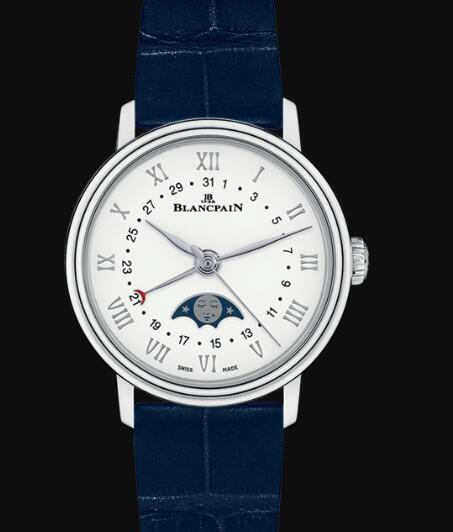 Review Blancpain Villeret Watch Review Quantième Phases de Lune Replica Watch 6106 1127 55A